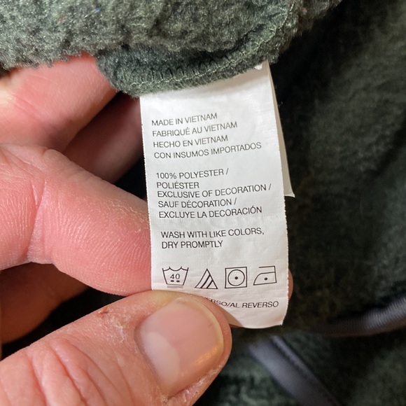 G.H. BASS Mens Arctic Terrain Fleece Mockneck Pullover - Picture 8 of 10